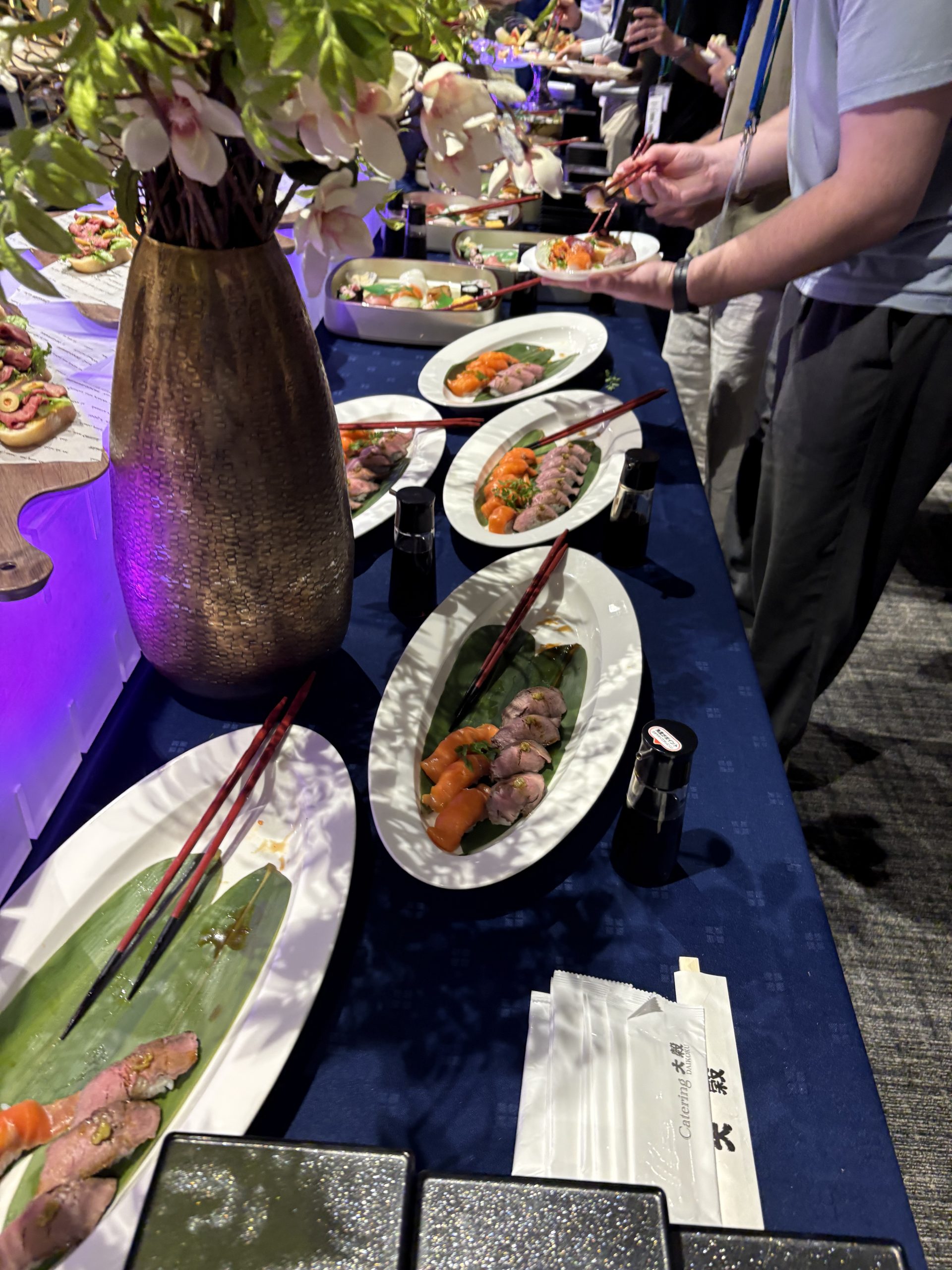 Networking Dinnerの様子